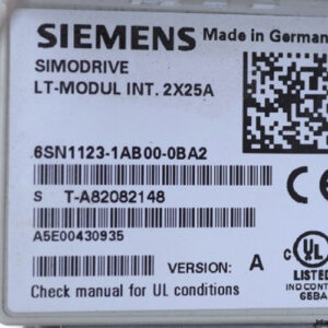 siemens-6SN1118-1NH01-0AA1-VER.F-simodrive-611-universal-control-module-(Used)-4