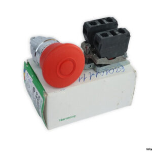 schneider-XB4-BT845-emergency-stop-push-button-(New)