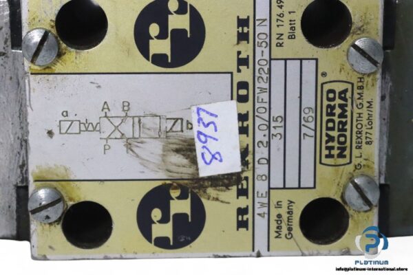 Rexroth-4WE-8-D-2.0_OFW220-50-N-solenoid-operated-directional-valve(used)-3