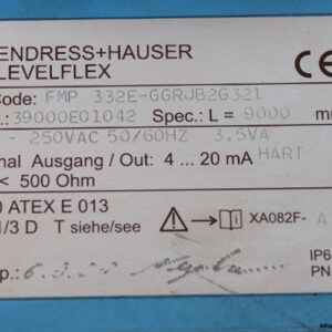 endress-hauser-LEVELFLEX-FMP-332E-GGRJB2G321-level-transmitter-(Used)-3
