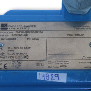 endress-hauser-LEVELFLEX-M-FMP40-ABB2GRJB21AA-guided-radar-level-transmitter-(Used)-3