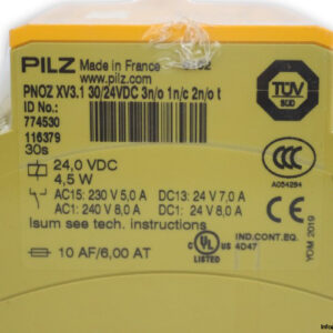 pilz-PNOZ-XV3.1-30_24VDC-3N_O-1N_C-2N_O-T-116379-safety-relay-(New)-2