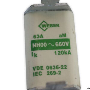 weber-NH00-AM-63A-nh-fuse-(Used)-1