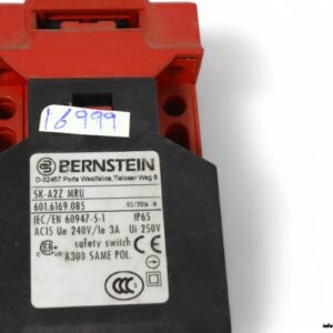 Bernstein-SK-A2Z-MRU-safety-interlock-switch(used)-2
