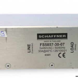 schaffner-FS5857-30-07-3-Phase-emc-line-filter-(Used)-2