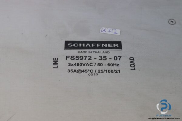 schaffner-FS5972-35-07-3-Phase-emc-filter-(Used)-3