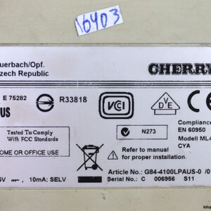 cherry-ML4100-keyboard-(Used)-3