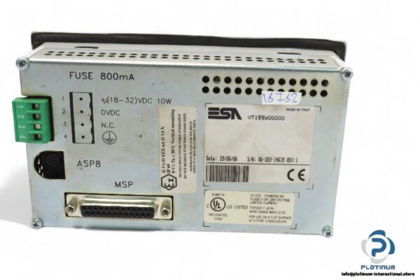 esa-VT155W00000-touch-screen-operator-panel-(used)-2