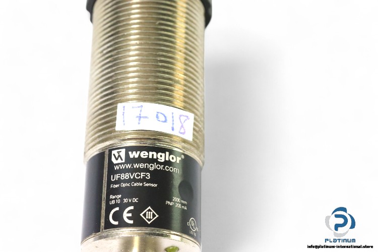 wenglor-UF88VCF3-fiber-optic-amplifier-sensor(used)-2