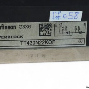 Infineon-TT430N22KOF-phase-control-thyristor-module-(used)-3