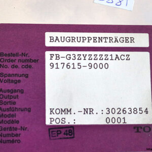 endress-hauser-19-RACKSYST-EX-84.B.2085U-slot-chassis-rack-(New)-5