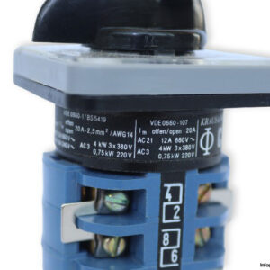 kraus-naimer-C10-A-048-rotary-cam-switch-(New)-3