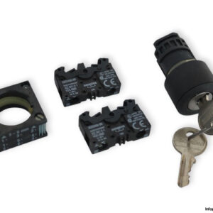 siemens-3SB3-000-4AD21-key-operated-switch-(New)