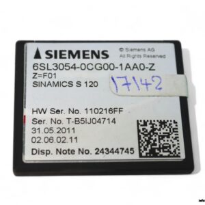 siemens-6SL3054-0CG00-1AA0-Z-compact-flash-card-used-1
