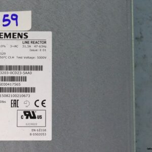 siemens-6SL3203-0CD23-5AA0-line-reactor-used-1