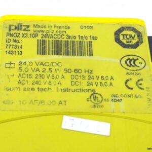 pilz-PNOZ-X3.10P-safety-relay-used-2
