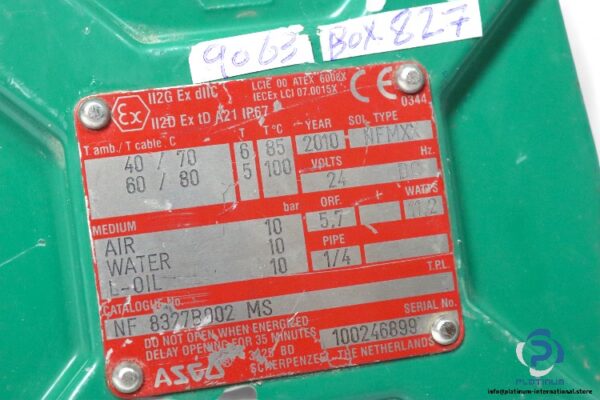 Asco-NFMXX-solenoid-valve(used)-3