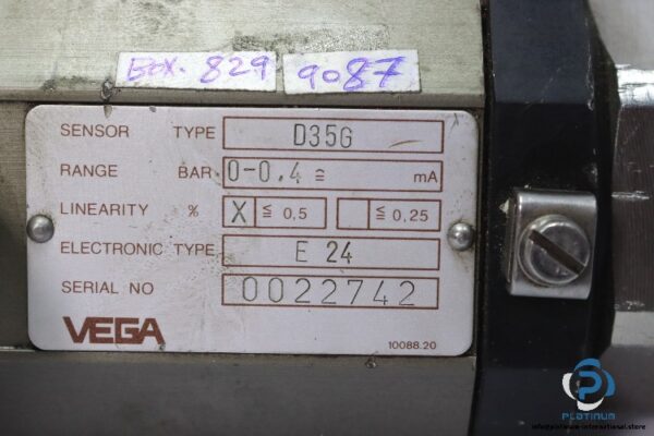 vega-D35G-pressure-transmitter(used)-2