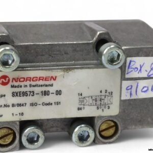 Norgren-SXE9573-180-00-single-solenoid-valve-with-coil(used)-3