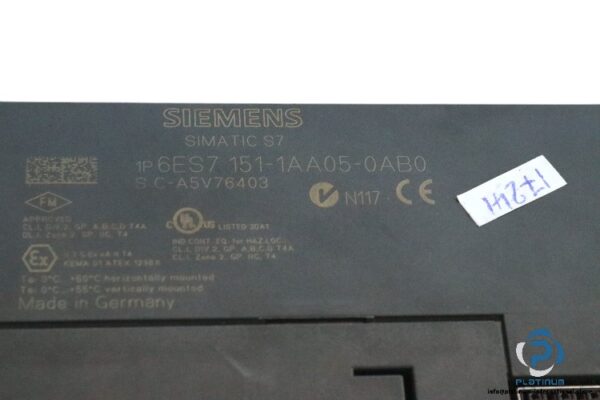 siemens-6ES7-151-1AA05-0AB0-interface-module-(used)-1