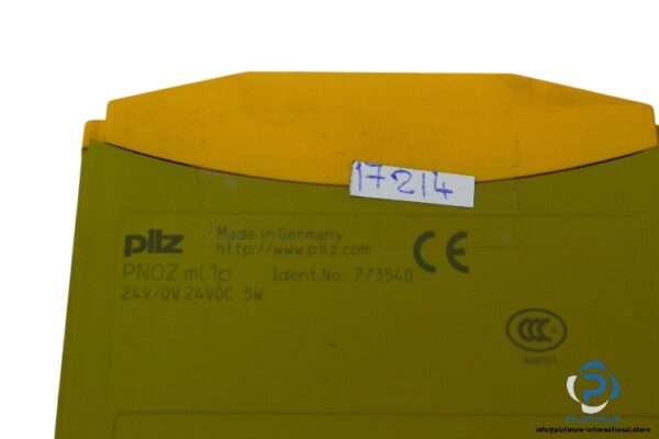 pilz-PNOZ-ML1P-expansion-module-used-1