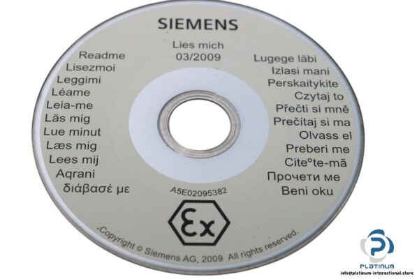 siemens-A5E02095382-documentation-disc-used