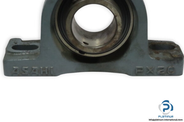 asahi-UCPX20-pillow-block-ball-bearing-unit-used-1