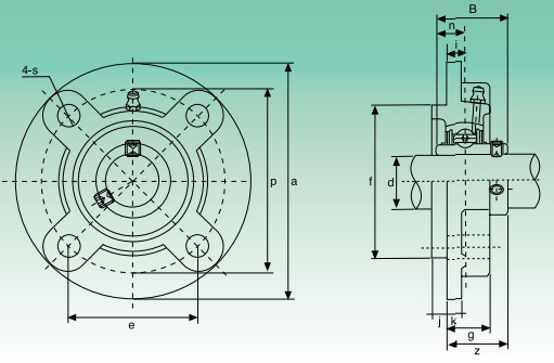 isb-UCFCX17-round-flange-ball-bearing-unit-new-4