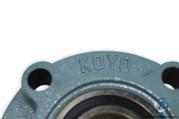 koyo-UCFC207-J-round-flange-ball-bearing-unit-new-carton-2