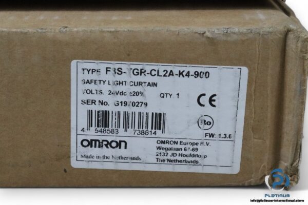 omron-F3S-TGR-CL2A-K4-900-safety-light-guard-(New)-5