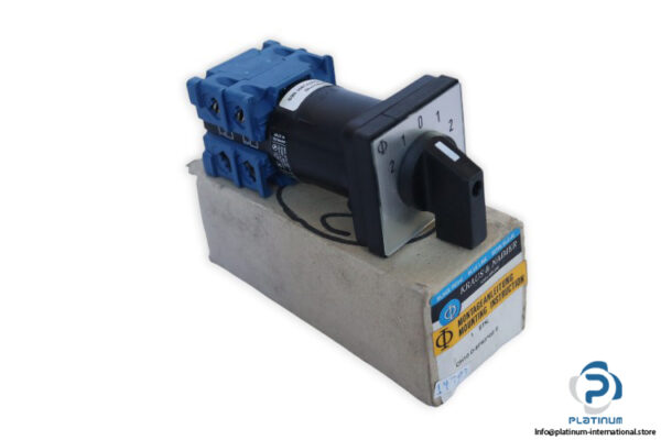 kraus-naimer-CH10-D-6F93-02-E-rotary-cam-switch-(New)