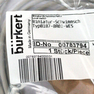 burkert-HWSE-8187-level-switch-(New)-2