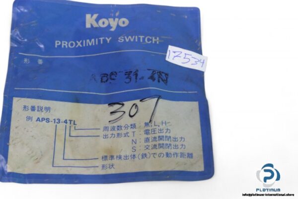 koyo-APS-31-4N-proximity-sensor(new)-4