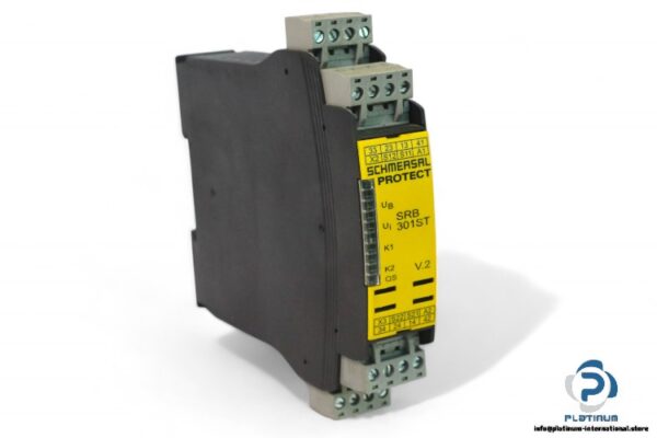 schmersal-SRB301ST-24V-V.2-safety-relay(used)