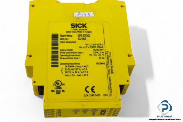 sick-UE48-2OS2D2-safety-relay(used)-2
