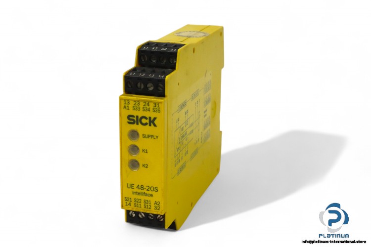 sick ue48 2os3d2 safety relay sick-UE48-2OS3D2-safety-relay(used)
