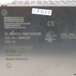 phoenix-contact-FL-SWITCH-SMN-8TX-PN-industrial-ethernet-switch(used)-1
