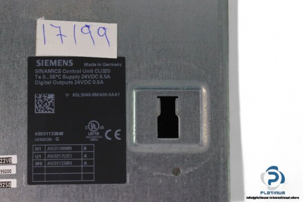 siemens-6SL3040-0MA00-0AA1-control-unit(used)-3