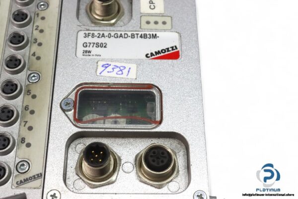 camozzi-3F8-2A-0-GAD-BT43M-valve-island-series-(used)-2