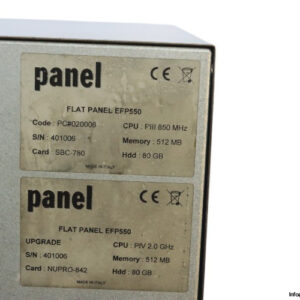 panel-EFP550-operator-interface-touch-panel-(used)-4