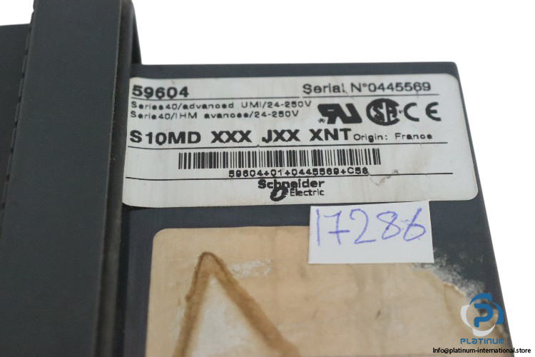 schneider-electric-S10MD-XXX-JXX-XNT-protection-relay-module-(used)-3
