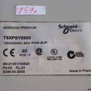 schneider-electric-TSXPSY2600-power-supply-module-(used)-2