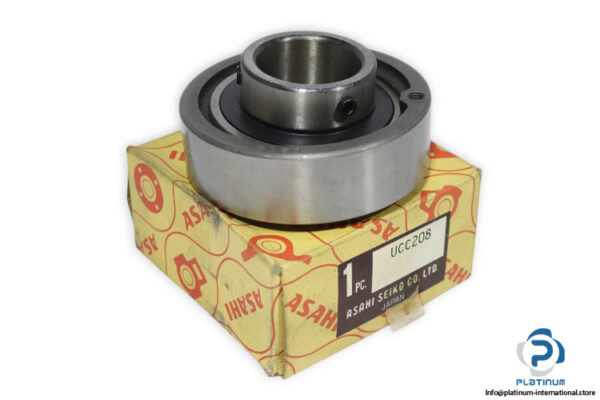 asahi-UCC208-cartridge-ball-bearing-unit-new-carton