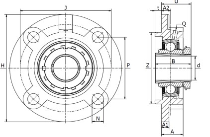 asahi-UKFC-210-round-flange-ball-bearing-unit-new-carton-5