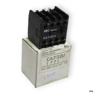 bbc-ca7-22u-auxiliary-contact-block-new