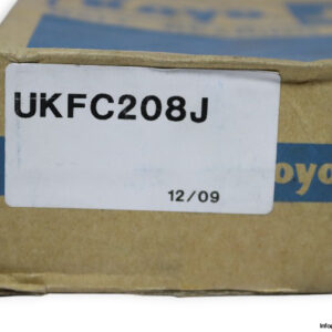 koyo-UKFC208-J-round-flange-ball-bearing-unit-new-carton-4