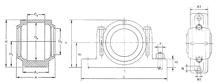 safar-SNE-519-616-plummer-block-housing-unit-new-3