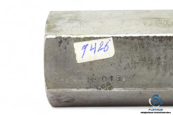CR20.42NN-check-valve(used)-2
