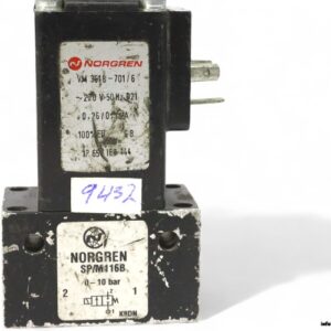 Norgren-SP-M116B-single-solenoid-valve(used)-2