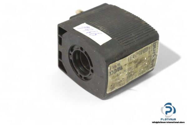 Burkert-6014-C-1-16-FKM-BR-G1-8-PMAX-232PSI-electrical-coil(used)-2